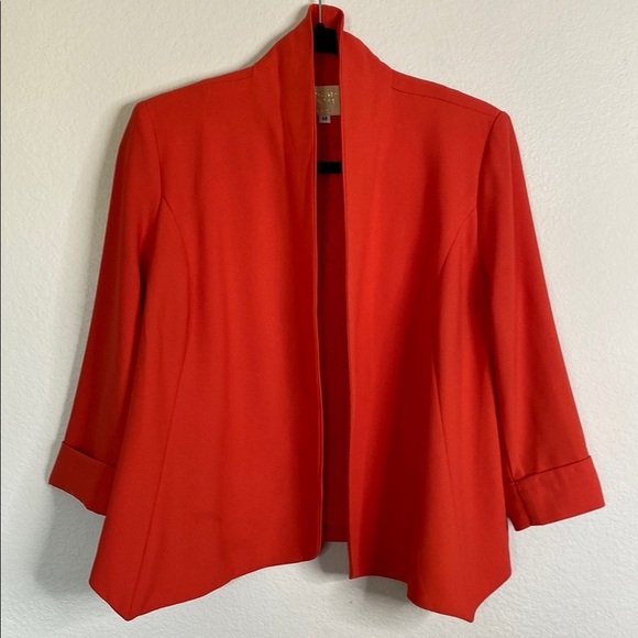 Alberto Makali Jackets & Blazers - Alberto Makali Red Blazer with Modern Silhouette